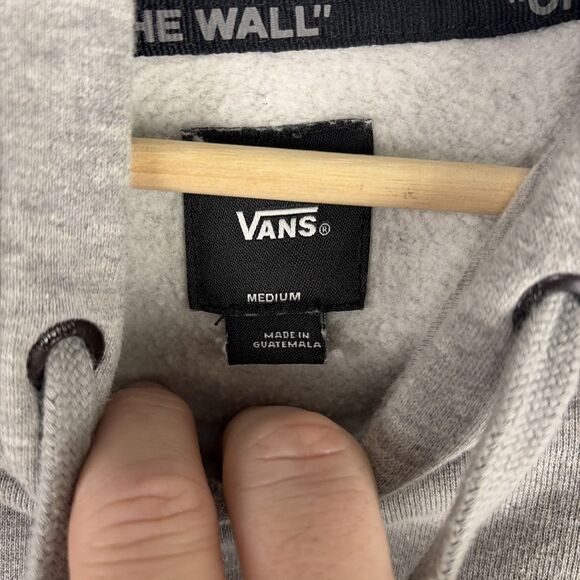 Vintage Y2K Vans Off The Wall Pullover Hoodie Sweater Rare Graphic Medium Read! - Picture 6 of 8